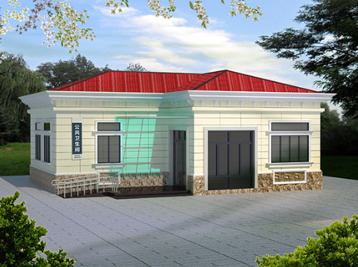 七坊镇现代都市型移动厕所